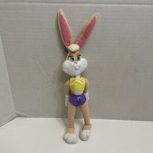 Looney Tunes Warner Bros Space Jam Lola Bugs Bunny Girl 90s Stuffed Plush Toy